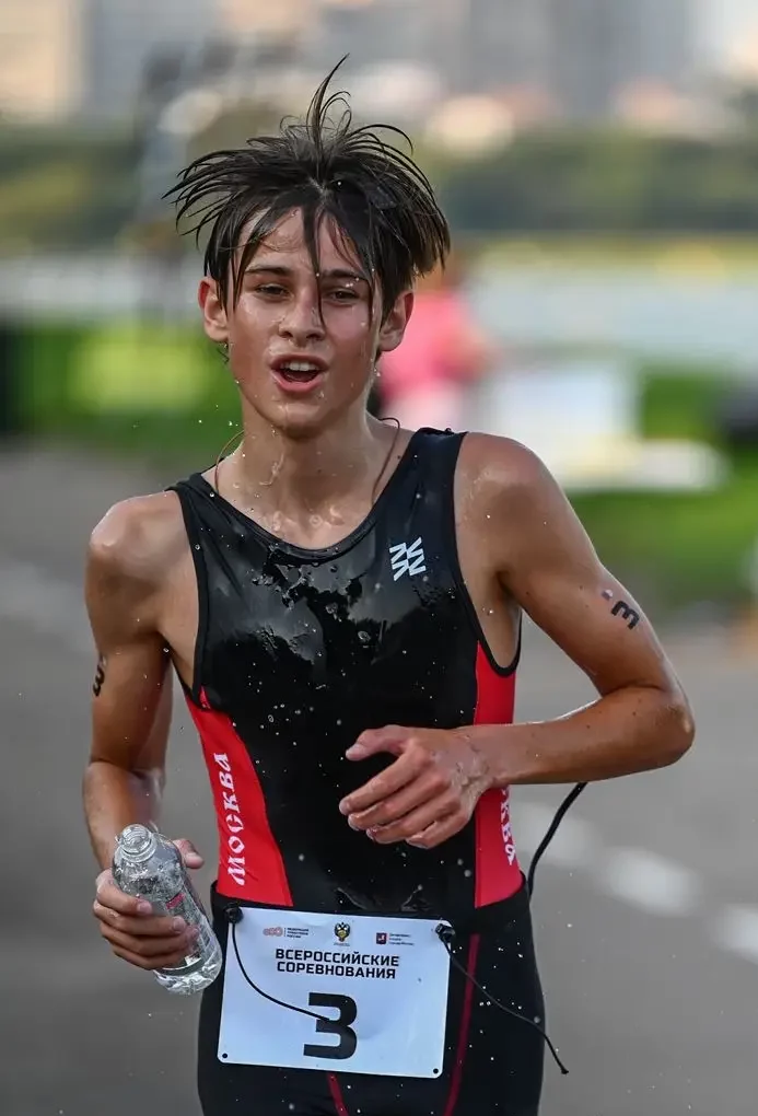 Аржаных Тимофей - спортсмен сборной Москвы по триатлону