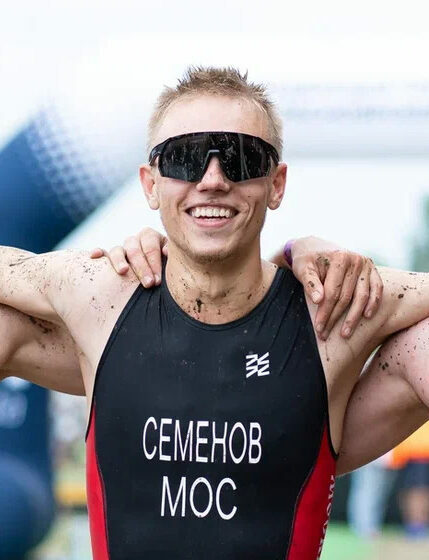 Семенов Максим - спортсмен сборной Москвы по триатлону