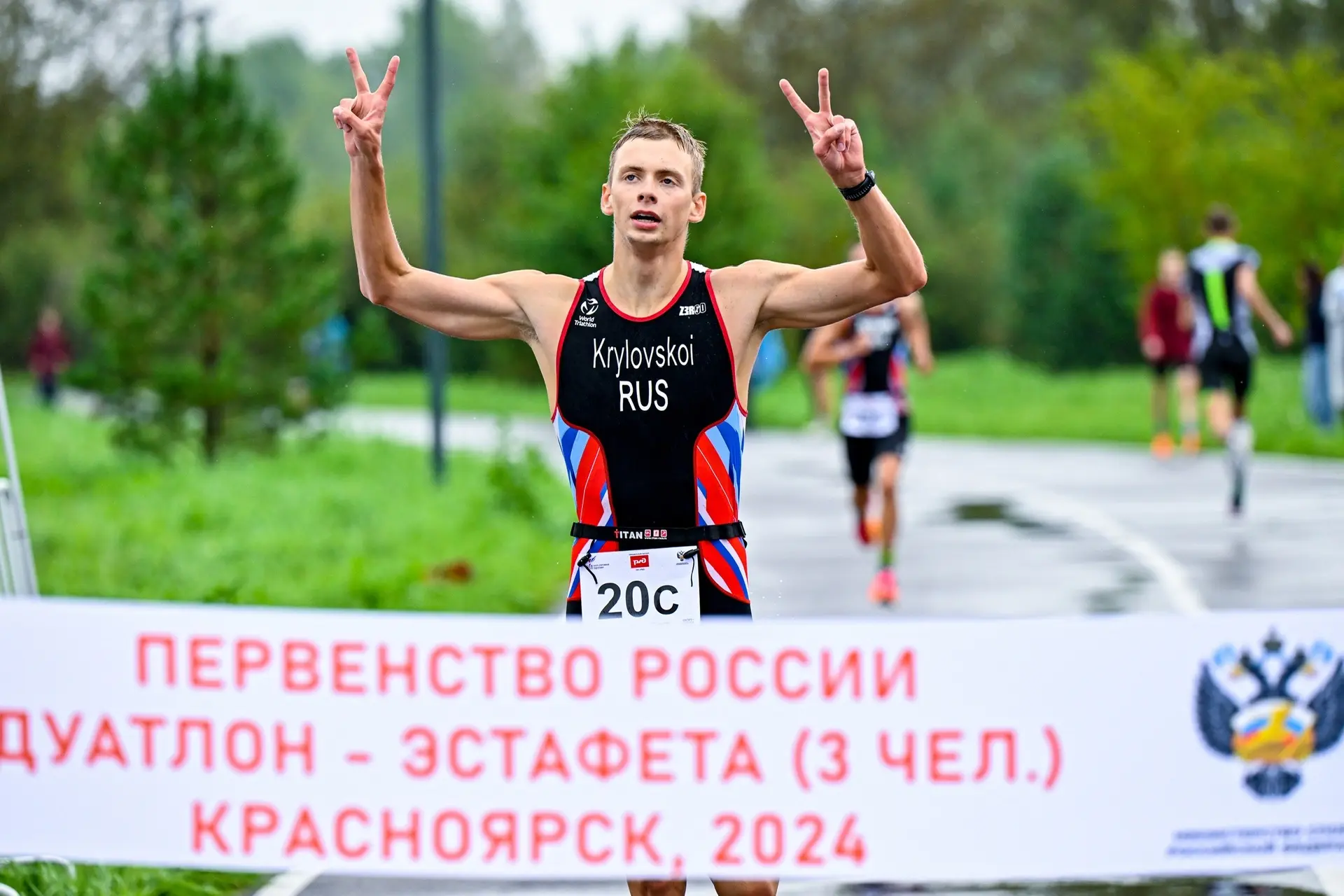 Крыловской Михаил - спортсмен сборной Москвы по триатлону